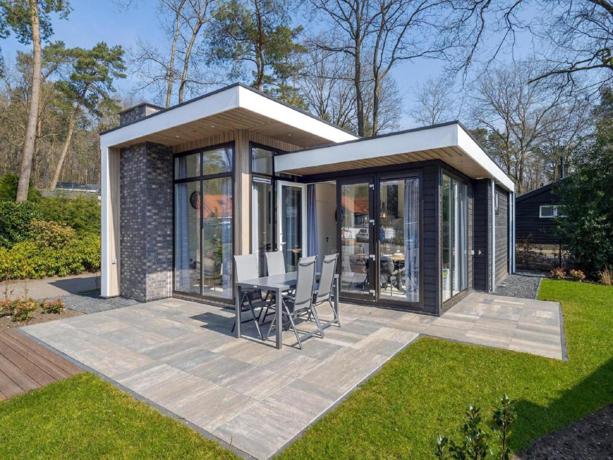 Modern House With Dishwasher In A Nature Reserve Hoenderloo Exteriör bild